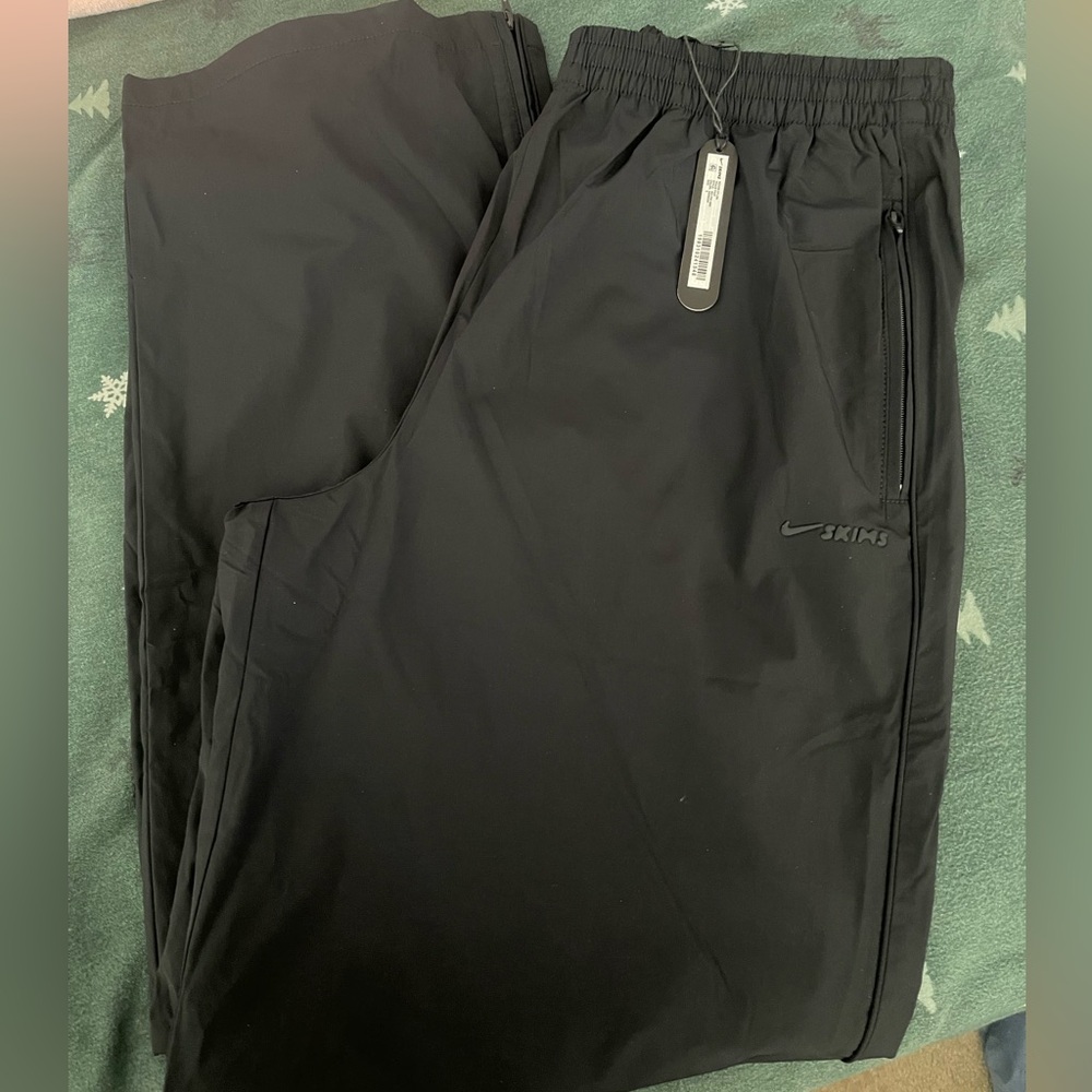NIKE X SKIMS TRACK PANT IN BLACK BRAND NEW